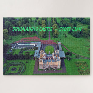 Puzzle Paysage Le château de Drumlanrig de Scott Clan