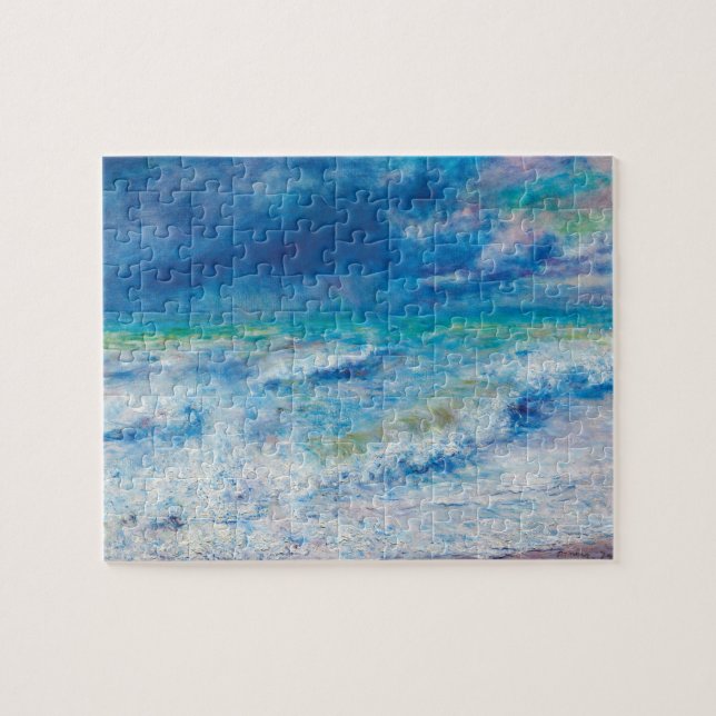 Puzzle Paysage marin (1897) par Pierre-Auguste Renoir (Horizontal)