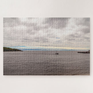 Puzzle Paysage pittoresque de la baie de Tadoussac, Québe