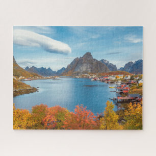 Puzzle Paysage pittoresque de Lofoten Nordland Norvège
