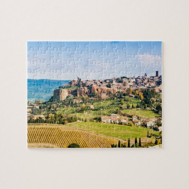 Puzzle Paysage sur Orvieto (Horizontal)
