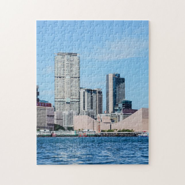 Puzzle Paysage urbain de Hong Kong (Vertical)
