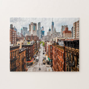 Puzzle Paysage urbain de Manhattan New York.