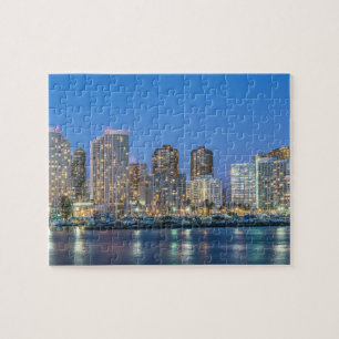 Puzzle Paysage urbain de Waikiki