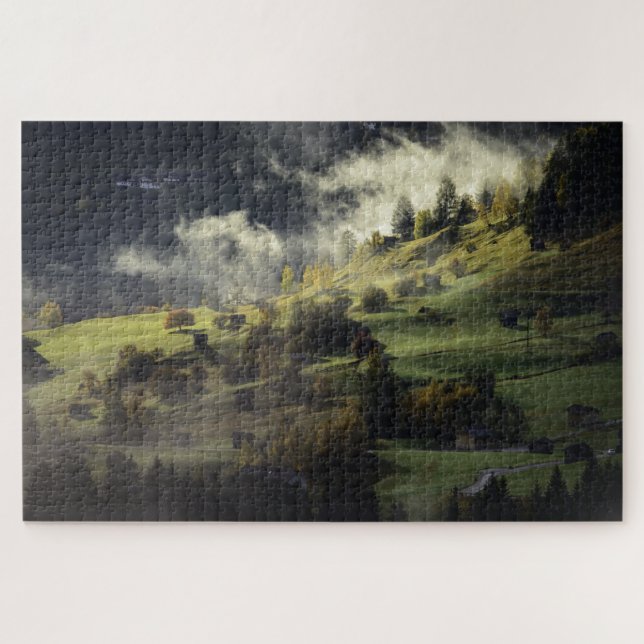Puzzle Paysage vert (Horizontal)