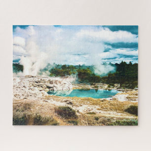 Puzzle Paysage volcanique de la Nouvelle-Zélande