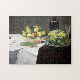 Puzzle Peaches au citron de la vie morte par Manet Impres