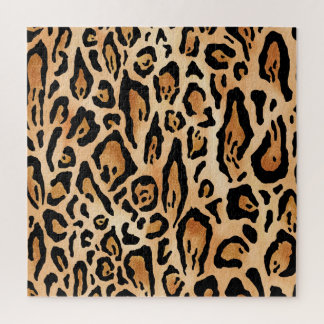 Puzzle Peau léopard : Motif intemporel