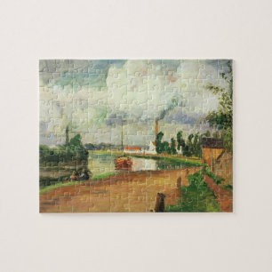 Puzzle Pêcheurs de Camille Pissarro sur les banques de