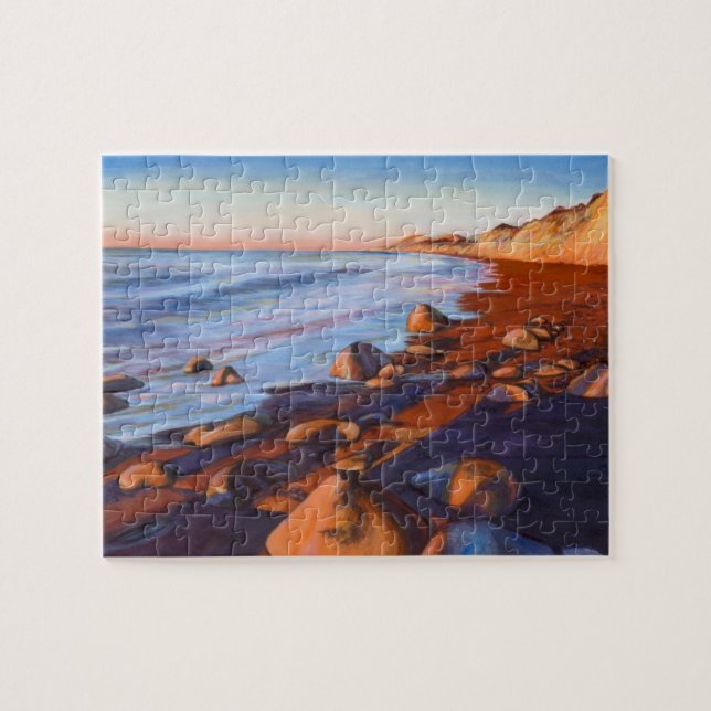 Puzzle Peint Rocky Beach Shoreline (Horizontal)