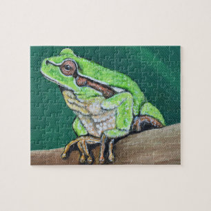 Puzzle Peinture à la grenouille