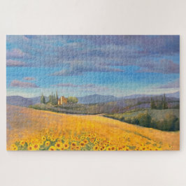 Puzzle Peinture à l'huile de tournesol difficile