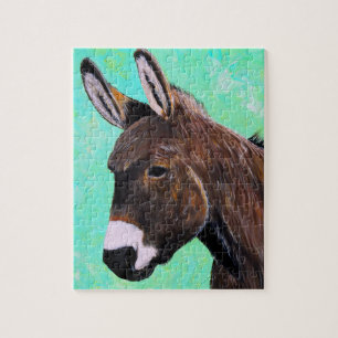 Puzzle Peinture d'âne