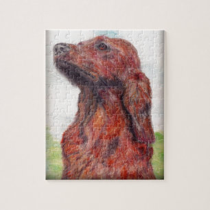 Puzzle Peinture d'art de chien animal de compagnie de Set