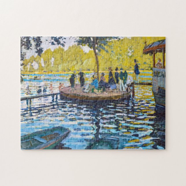 Puzzle Peinture de beaux-arts de Grenouillere Claude (Horizontal)