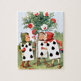 Puzzle Peinture de Cardmen les roses de la Reine au pays