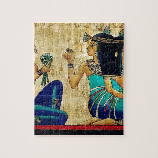 PUZZLE PEINTURE D'EGYPTE ANTIQUE (Vertical)