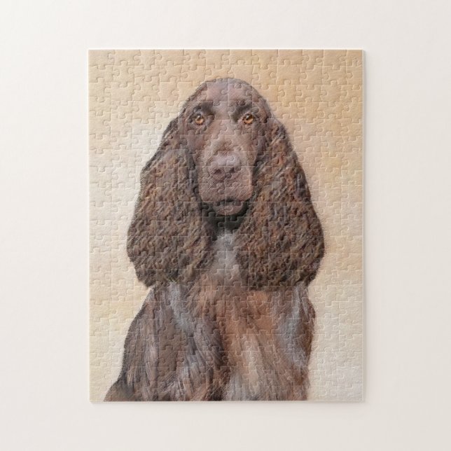 Puzzle Peinture d'espagnol de terrain - jolie art origina (Vertical)