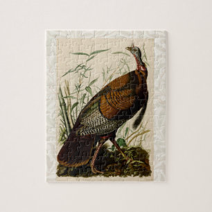 Puzzle Peinture d'oiseaux sauvages de Turquie Audubon