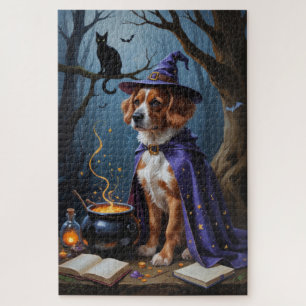 Puzzle Peinture fantaisiste d'Halloween de Bouviers des F
