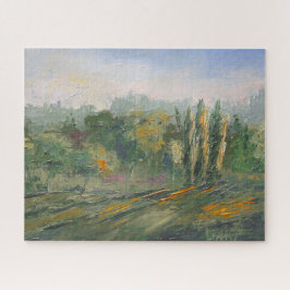 Puzzle Peinture impressionniste des bois