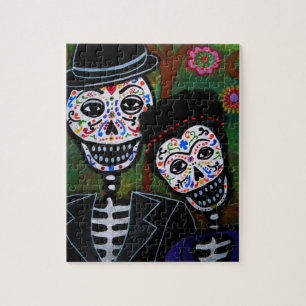 Puzzle Peinture mexicaine d'amants
