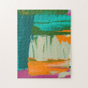 Puzzle Peinture Multicolore De La Liberté D'Expression