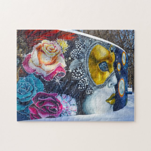 Puzzle Peinture murale Winnipeg Canada. (Horizontal)