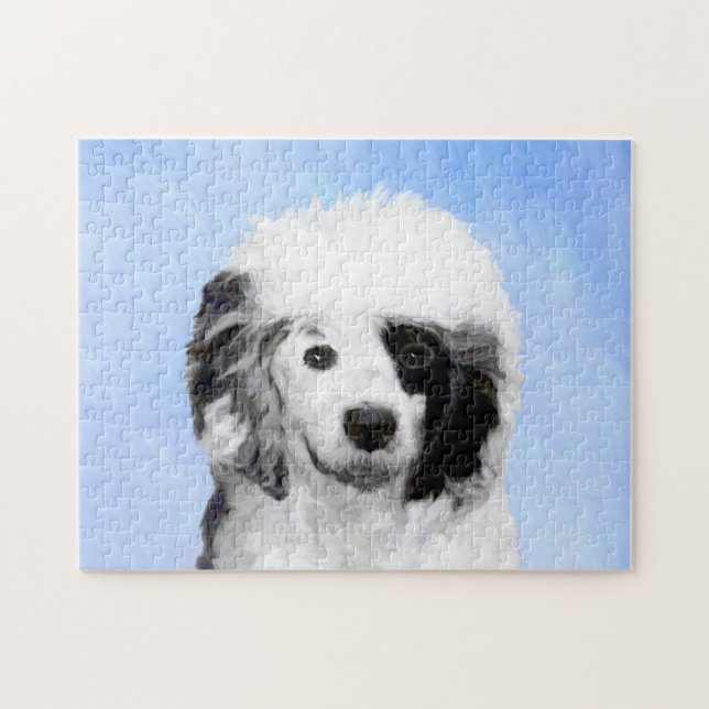 Puzzle Peinture Portugaise de Chien d'Eau - Art original  (Horizontal)