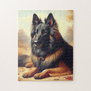 Puzzle Peinture vintage belge Tervuren
