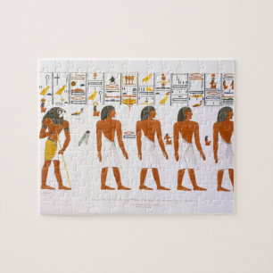 Puzzle Peintures murales des tombes des rois chez Thebes,