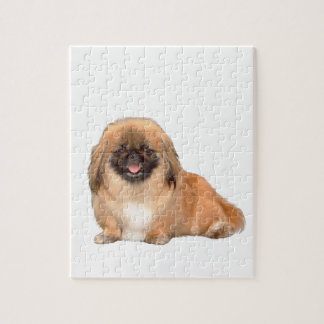 Puzzle Pekingese (rouge, masque noir #1)