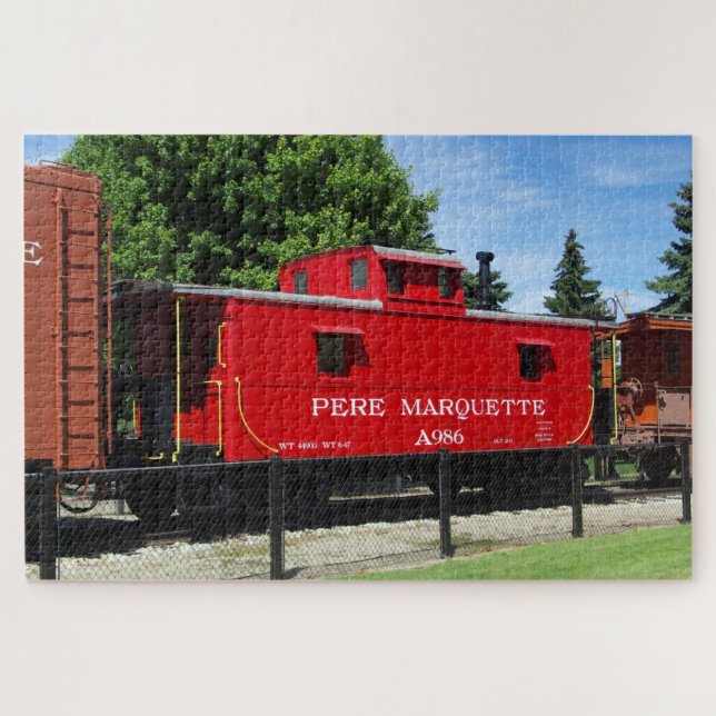Puzzle Pere Marquette Caboose (Horizontal)