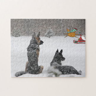 Puzzle Père Noël à venir