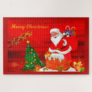 Puzzle Père Noël dans le rein