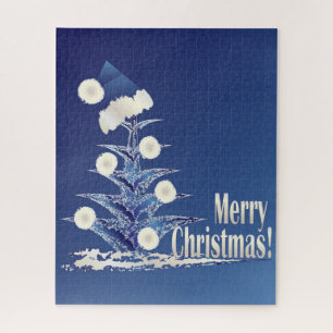 Puzzle Père Noël's Christmas tree