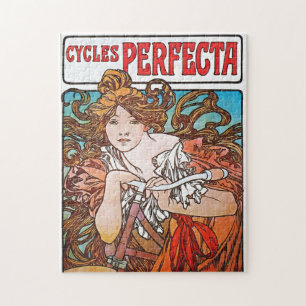 Puzzle Perfect Cycles Alphonse Mucha Art Nouveau