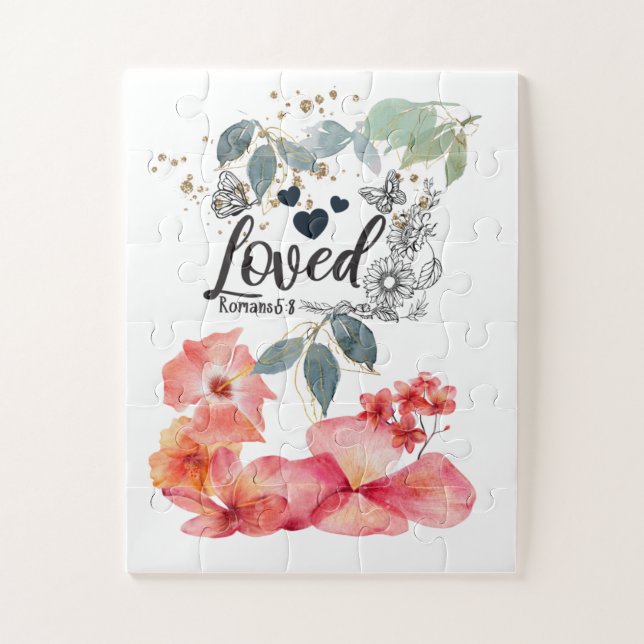 Puzzle perfekt für Valentine (Vertikal)