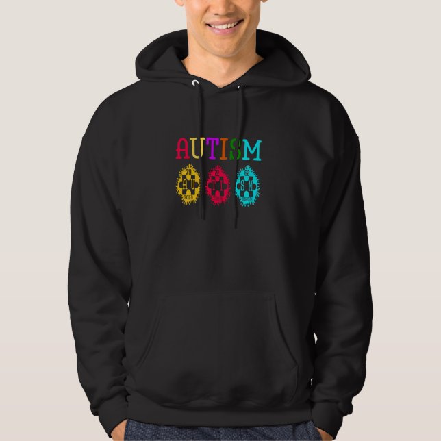 Puzzle Periodic Table Elements Ki Hoodie (Vorderseite)