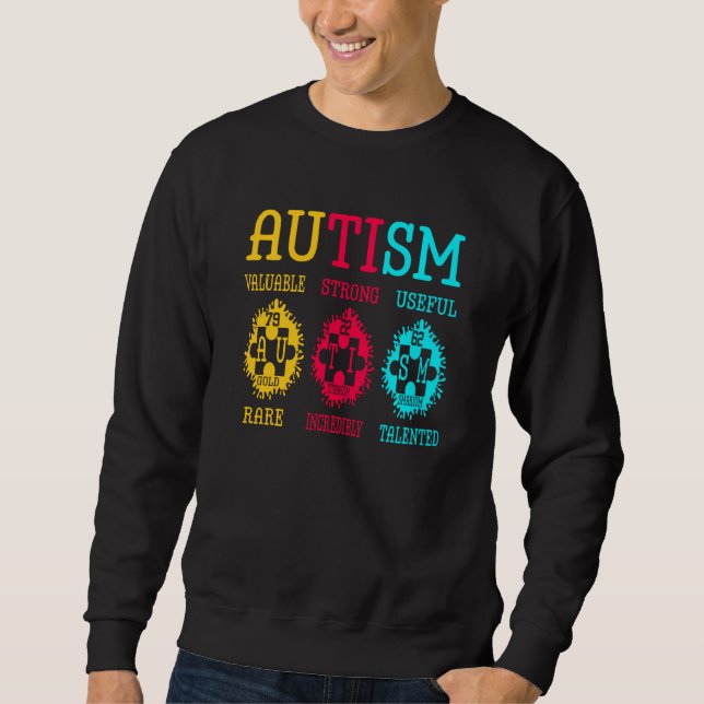 Puzzle Periodic Table Elements SC Sweatshirt (Vorderseite)