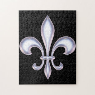 Puzzle Perle Style Fleur de Lis