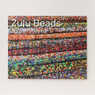 Puzzle Perles colorées de Zulu Africain