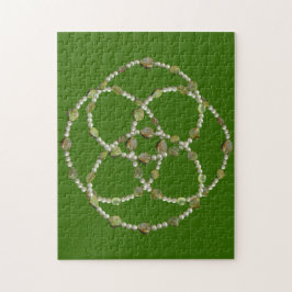 Puzzle - Perles et pierres intersectées