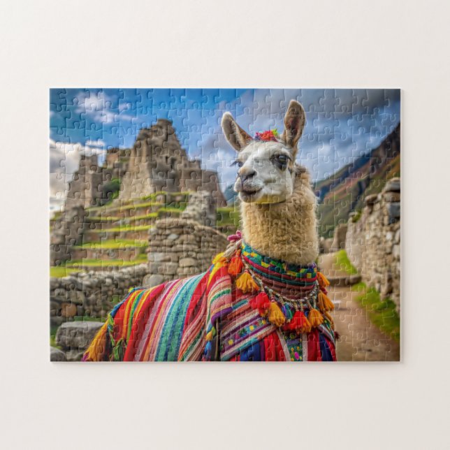 Puzzle Pérou Llama (Horizontal)
