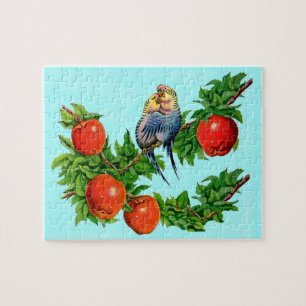 Puzzle perroquets amoureux