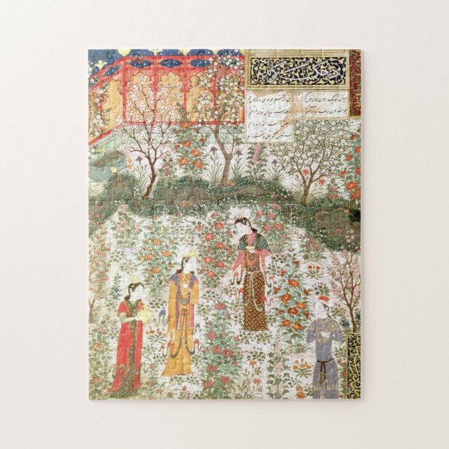 Puzzle Persian Garden 15e century (Vertical)