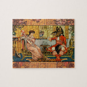 Puzzle Personnages Classiques de Contes de Fées de Beauté