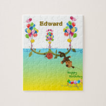 Puzzle personnalisable thème Anniversaire