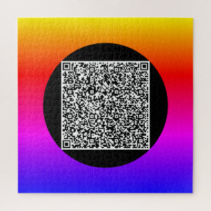 Puzzle Personnalisation de votre code QR Scan Info Color 