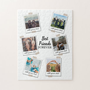 Puzzle Personnalisé Best Friends 6 Photo Collage personna